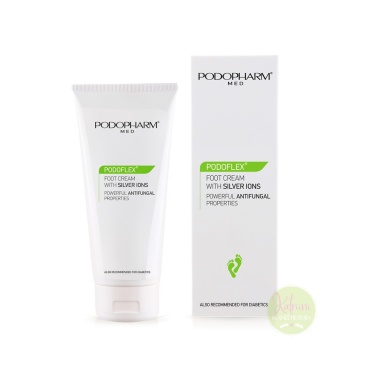 PODOPHARM PODOFLEX® FOOT CREAM WITH SILVER IONS jalakreem hõbeioonidega, 75 ml