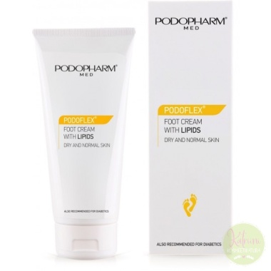 PODOPHARM PODOFLEX® FOOT CREAM WITH LIPIDS jalakreem lipiididega, 75 ml